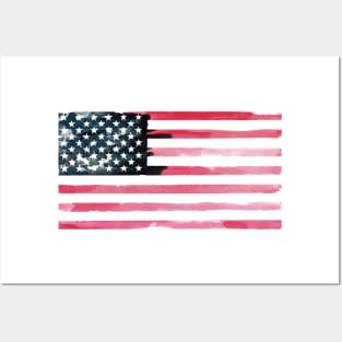 USA Flag Posters and Art